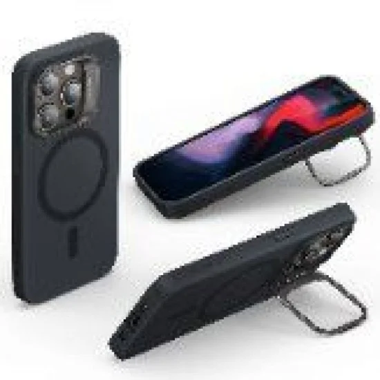 Cover Iphone 15 Pro Max Cloud Soft Case With Stash Stand Esr